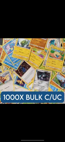 x 1000 Pokemon Cards Bulk Lot Commons/Uncommons - No Energy Cards! Near Mint! - Image 2