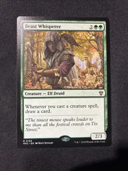 MTG - Beast Whisperer Commander: Murders at Karlov Manor - Image 1