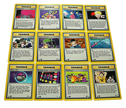 1st Edition Pokemon Trainer Cards Bundle Lot 12 Assorted Sabrina Chaos Erika - Image 1