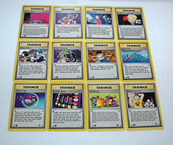 1st Edition Pokemon Trainer Cards Bundle Lot 12 Assorted Sabrina Chaos Erika - Image 5