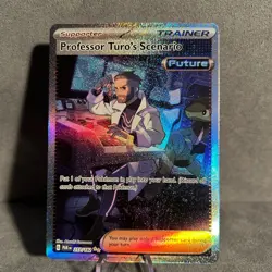 Professor Turo's Scenario 257/182 Paradox Rift Pokemon NM FREE TRACKED SHIPPING - Image 1