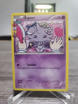 Espurr RC14/RC32 Pokemon Generations Radiant Collection Common Near Mint NM 2016 - Image 1