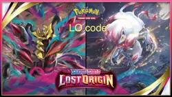 100xLO Pokemon TCG Online Booster Code Cards Lost Origin , On The Spot Message - Image 1