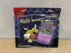 Pokemon Paldean Fates Tech Sticker Collection - Greavard Promo - Sealed - Image 1