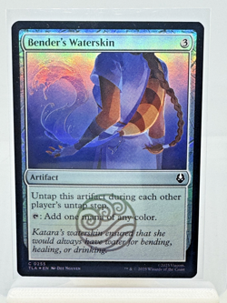 Benders Waterskin [Foil] - MTG: Avatar: The Last Airbender #255 - Image 1