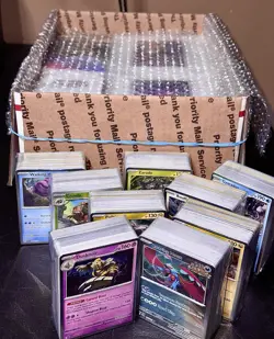 HUGE Random Pokemon BULK lot 3000+ Cards Common Uncommon HOLO RARE Reverse Holo - Image 1
