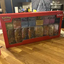 Pokemon TCG Prismatic Evolutions Costco Mini Tins 8 Pack - New & Sealed ✅ - Image 1