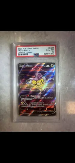 Raikou v Pokemon TCG Crown Zenith Holo Full Art Ultra Rare Card GG41/GG70 PSA 10 - Image 1