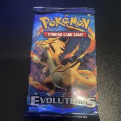 Sealed Pokemon XY Evolutions Charizard Booster Pack - Image 1