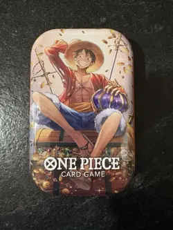 One Piece Tin Pack Set Vol. 2 - Monkey. D. Luffy - Factory Sealed OP-13 - Image 1