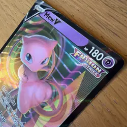 Mew V 113/264 - Fusion Strike - Ultra Rare Holo - Near Mint Pokemon Card - Image 2