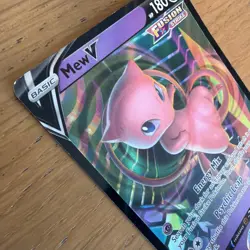 Mew V 113/264 - Fusion Strike - Ultra Rare Holo - Near Mint Pokemon Card - Image 5