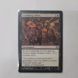 MTG 1x Crumbling Ashes # 35 Eventide Modern Magic the Gathering Card LP - Image 1