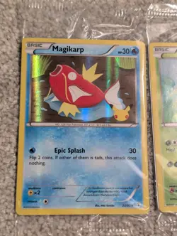 Pokemon Generations 20th Anniversary - 3x Promo Holo Cards - Sealed - Image 2