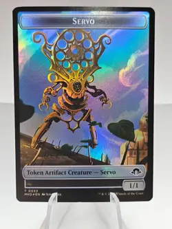 Servo / Treasure - #33 / #34 - Token - Foil - Modern Horizons 3 - MH3 - Image 1