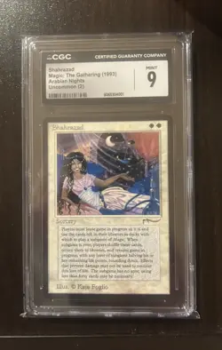 MTG Arabian Nights Shahrazad CGC Graded 9 Magic the Gathering - Image 1