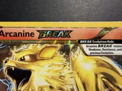 LP Arcanine BREAK XY180 Promo Black Star Holo XY Breakpoint Pokemon card English - Image 3