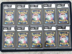 ALL PSA 10 Pokemon Card Japanese Yu Nagaba Eevee Pikachu Complete 10 Set Limited - Image 2