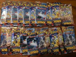20x Lot Pokemon TCG Surging Sparks Loose Booster Packs New & Factory Sealed - Image 1