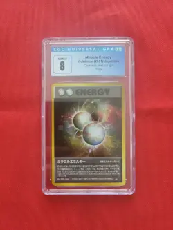 Pokemon: Miracle Energy Neo Destiny Holo Energy Japanese 2001 - CGC 8 - D55 - Image 1