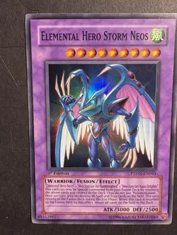 Yugioh Elemental Hero Storm Neos PTDN-EN043 Super Rare NM - Image 1
