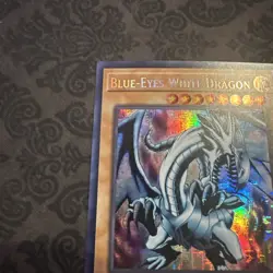 Yu-Gi-Oh! Blue-Eyes White Dragon (Secret Pharaoh's Rare) MAMA-EN104 1st Edition - Image 4