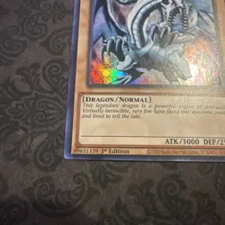 Yu-Gi-Oh! Blue-Eyes White Dragon (Secret Pharaoh's Rare) MAMA-EN104 1st Edition - Image 5