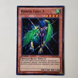 Harpie Lady 3 - LCJW-EN092 - LP - Super Rare - 1st ed - Yugioh - Image 1
