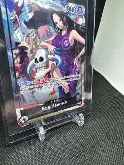 Boa Hancock OP07-038 PSA Magazine Promo One Piece TCG - Brand New Sealed - Image 5