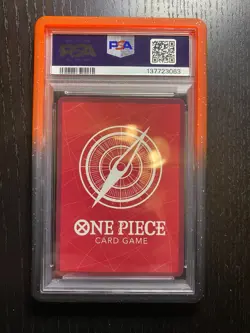 2024 One Piece EN Promo Monkey D. Luffy PSA Magazine Exclusive OP05-060 PSA 10 - Image 2