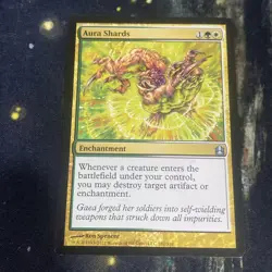 Magic the Gathering - Aura Shards - Commander - LP - #182 - mtg - Image 2
