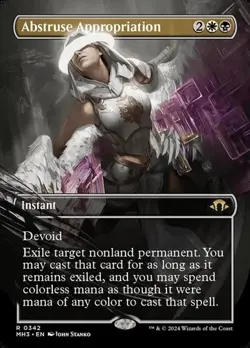 Abstruse Appropriation - Foil Extended Art MH3 NM MTG - Image 1