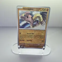 Hitmonlee - 106/165 - Reverse Holo - 151 - Pokemon Card - NM/M - Image 1