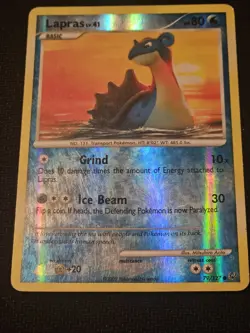 Lapras Platinum Reverse Holo Pokemon TCG 79/127 Common - Image 1