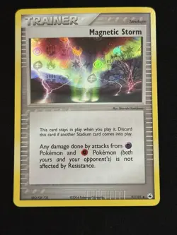 Magnetic Storm #91/101 - Pokemon TCG - EX Hidden Legends - Reverse Holo - NM - Image 1