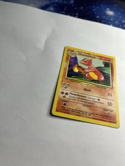 Pokemon TCG Charmeleon Base Set 24/102 Regular Unlimited Uncommon - Image 3