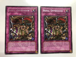 USA Seller Yugioh 2 X Royal Oppression LOD-091 Rare 1st Ed LP - Image 1