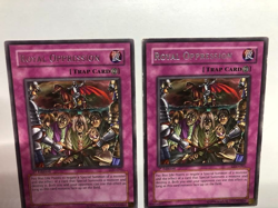 USA Seller Yugioh 2 X Royal Oppression LOD-091 Rare 1st Ed LP - Image 2