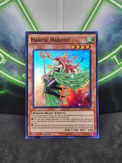 Yugioh Harpie Harpist CROS-EN099 1st Edition Super Rare NM - Image 1