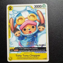 One Piece TCG Pre-Release (Chopper) OP07-103 500 Years in the Future NM - Image 1