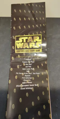 Star Wars Customizable Card Game, 1998 Second Anthology, Pre-Owned w/324 Cards - Image 4