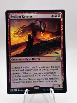 Bedlam Reveler 118/205 Foil Prerelease Promo Eldritch Moon EMN MTG NM - Image 1