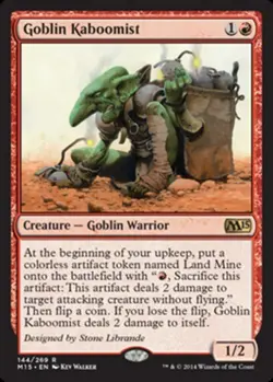 Goblin Kaboomist NM, English MTG Magic 2015 (M15) - Image 1