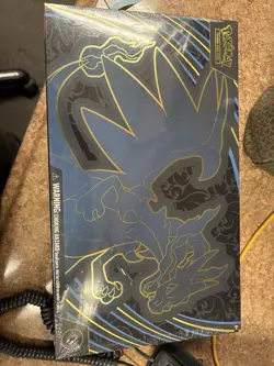 Pokemon Mega Charizard X EX Ultra-Premium Collection Box Promo Booster Full Art - Image 1