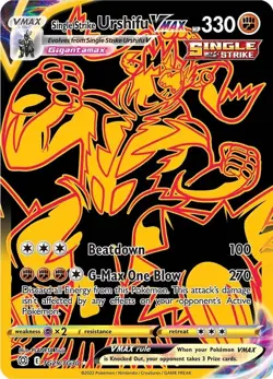 Urshifu VMAX TG23/TG30 - Brilliant Stars - Ultra Rare - Pokemon TCG (NM) - Image 1