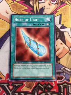 Horn of Light mrl-e004 1st Edition (MINT/NM+) Common Yu-Gi-Oh! - Image 1