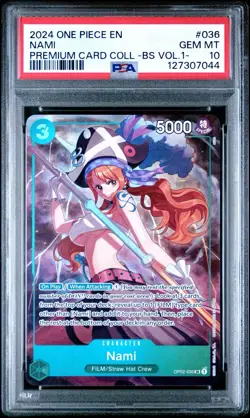 2024 Nami (Best Selection Vol. 1-) OP02-036 One Piece PSA 10 Gem Mint - Image 1