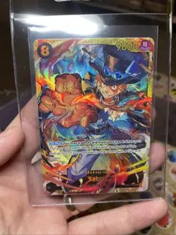 One Piece Card Game - SABO - OP07-118 SEC - 500 Years In The Future - English NM - Image 2