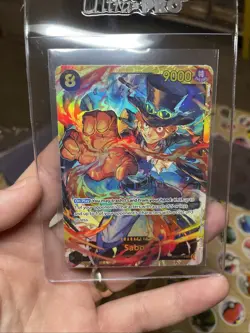 One Piece Card Game - SABO - OP07-118 SEC - 500 Years In The Future - English NM - Image 4