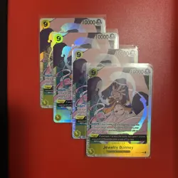 One Piece TCG OP13-108 Jewelry Bonney SR X4 Playset Card Game CCG English X4 - Image 1